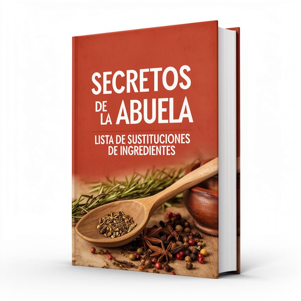 Bono 3 — Secretos de la abuela: Lista de sustituciones para ingredientes ausentes